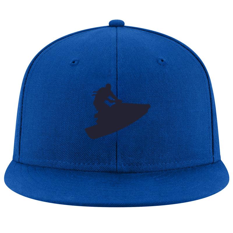 Boy Jet Skiing Silhouette Cap