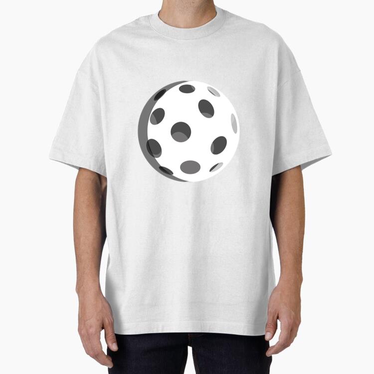 Hockey Ball Icon Oversized T-Shirt