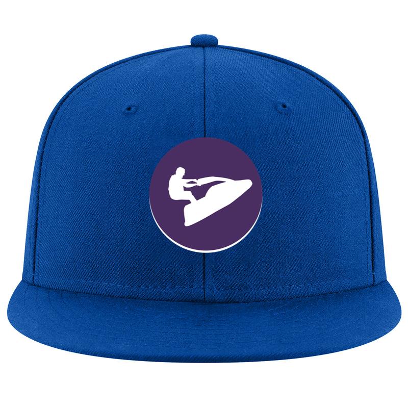 Jet Skiing Circle Icon Cap