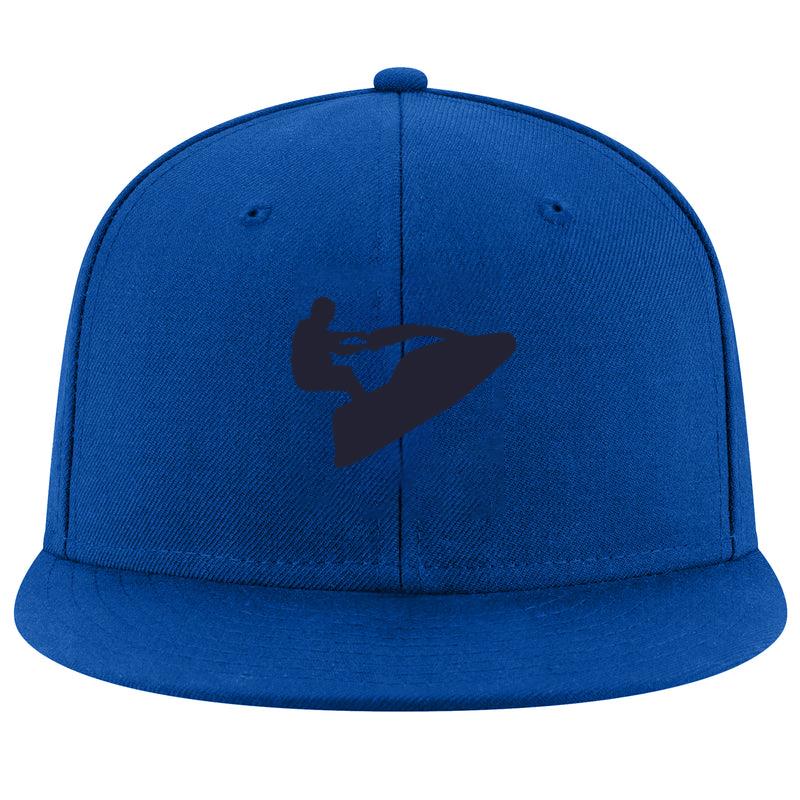 Jet Skiing Sport Silhouette Cap