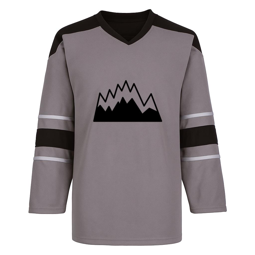 Mountain Ski Icon Hockey Jersey