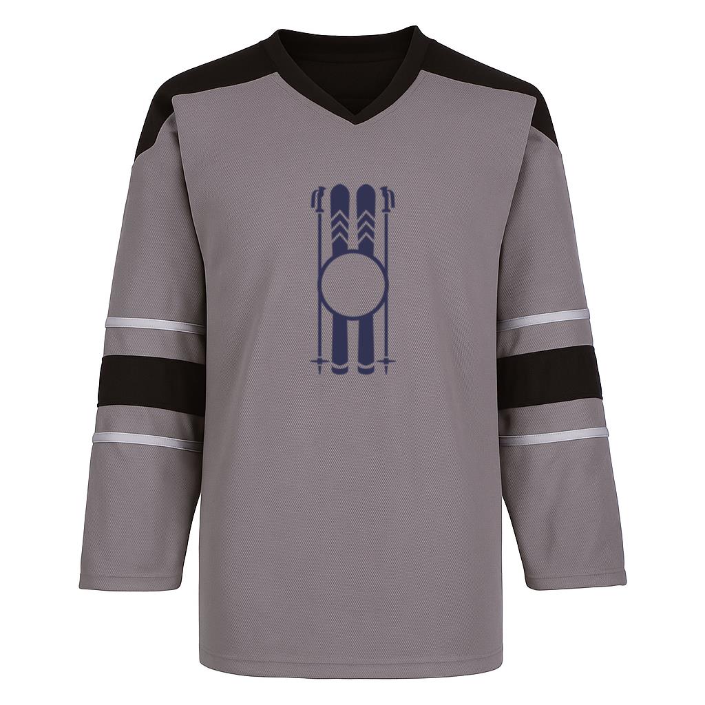 Ski Customizable Monogram Hockey Jersey