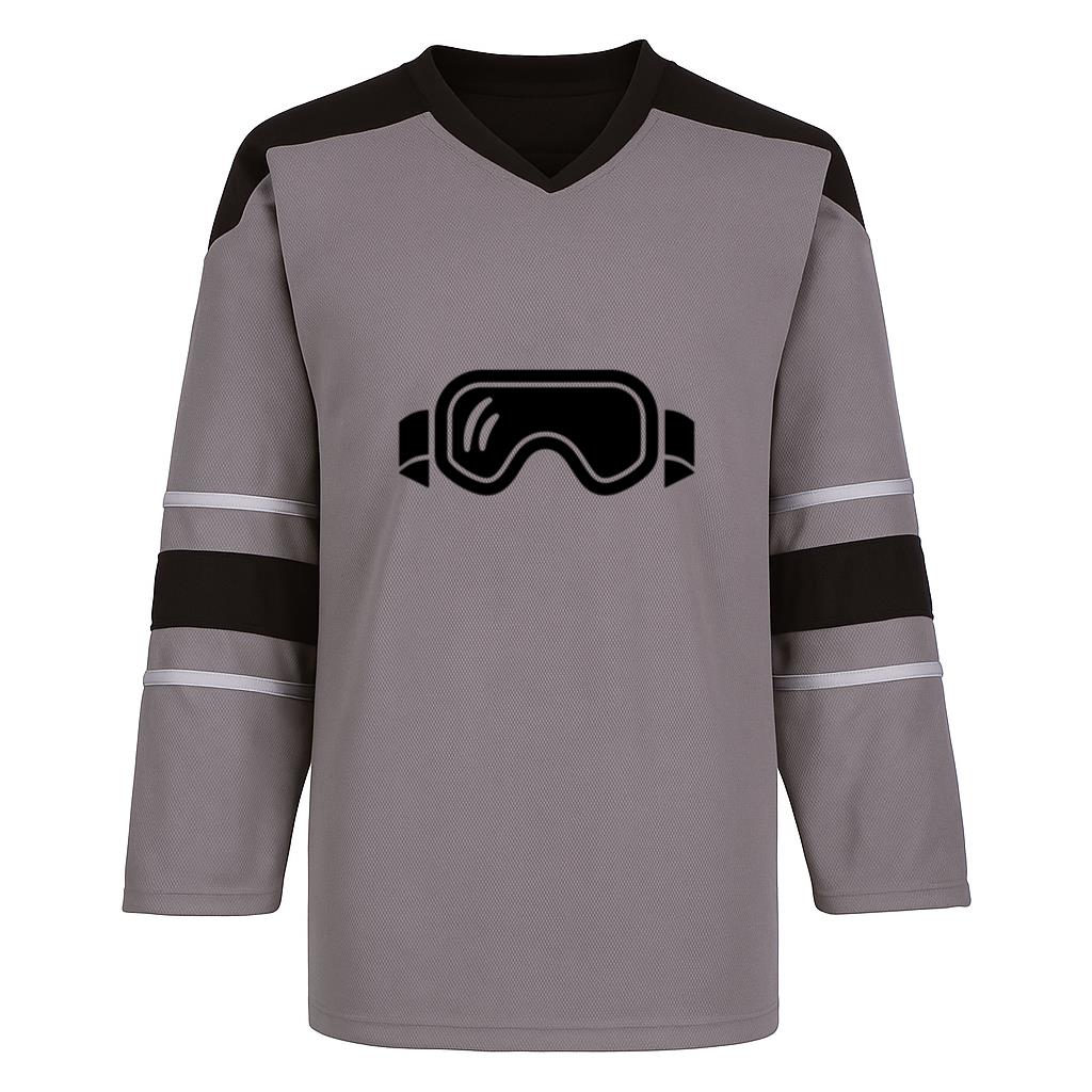 Ski Glasses Icon Hockey Jersey